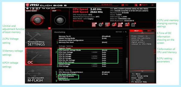 Bios msi настройка (bios, настройка, UEFI BIOS, BIOS UEFI, Secure Erase) Bios msi настройка
