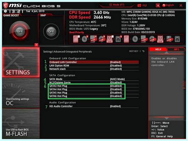 Bios msi настройка (bios, настройка, UEFI BIOS, BIOS UEFI, Secure Erase) Bios msi настройка