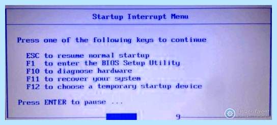 Bios на lenovo thinkpad