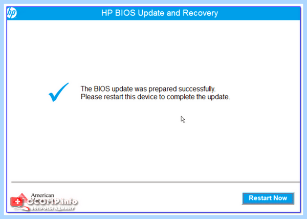 Bios на ноутбуке hp