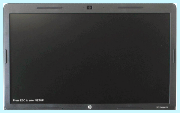 Bios на ноутбуке hp