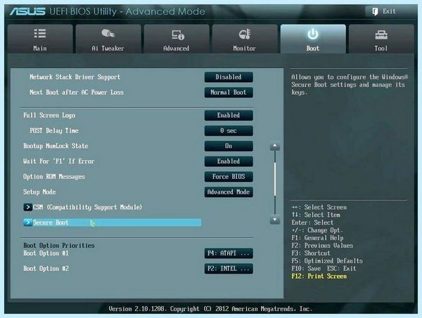 Bios secure boot (bios, secure, boot, Secure Boot) Bios secure boot