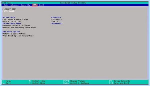 Bios secure boot (bios, secure, boot, Secure Boot) Bios secure boot