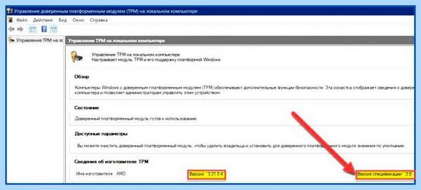 Bios tpm что это