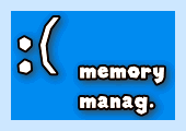 Blue screen memory management