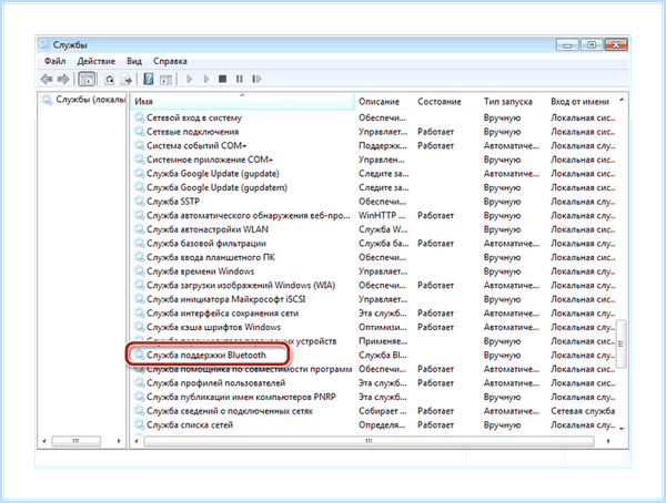 Bluetooth адаптер для windows 7