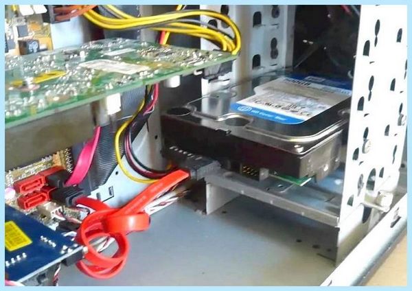 Boot device and press a key