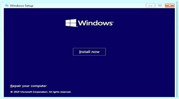 Boot menu msi