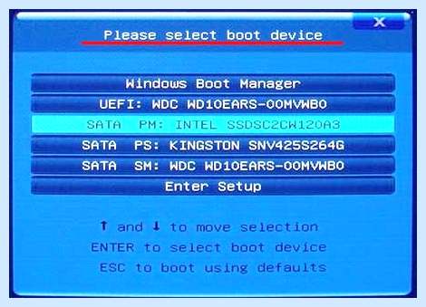 Boot menu в биосе что это