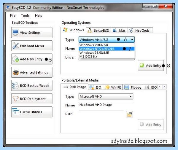 Bootloader windows 7 exit После