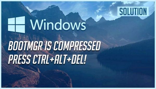 Bootmgr is compressed что это