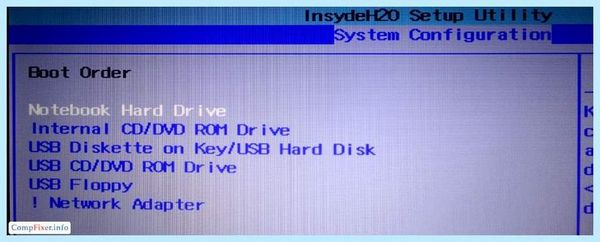 Bootmgr is missing как исправить через usb