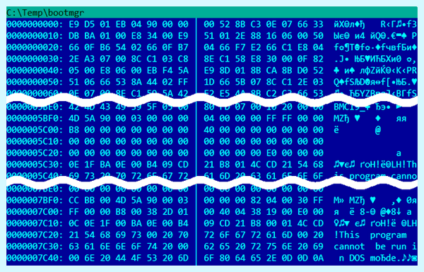 Bootmgr windows 7