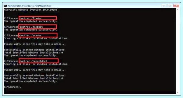 Bootrec exe скачать утилиту проверки разделов на