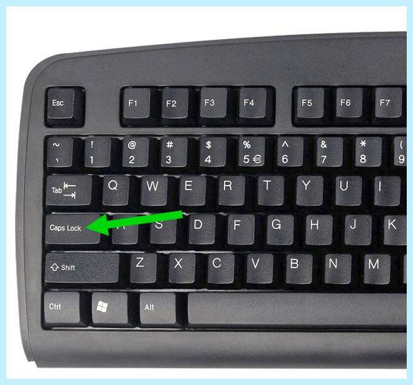 Caps lock мигает Разумеется, долго держать его на Caps lock мигает Разумеется, долго держать его на