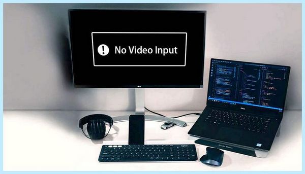 Check video cable (check, video, cable, video input») Check video cable