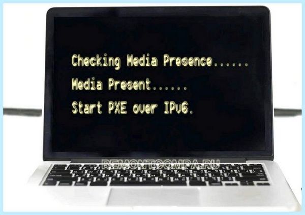 Checking media presence