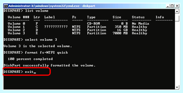 Chkdsk не допустимо для файловой системы raw