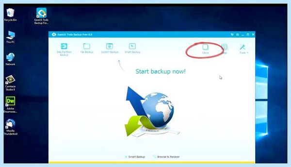 Clone windows 10 to ssd функция находится