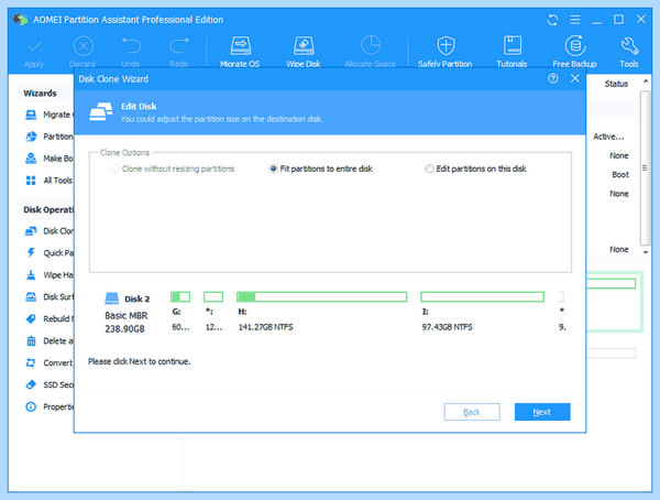 Clone windows 10 to ssd