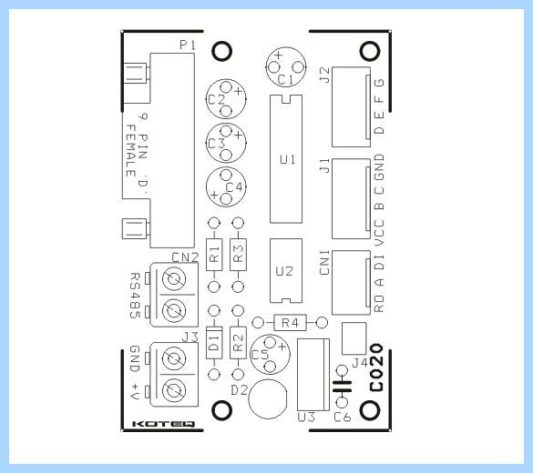 Com 9 pin