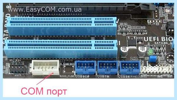 Com на материнской плате (материнский, плат, материнской плате, последовательного порта) Com на материнской плате