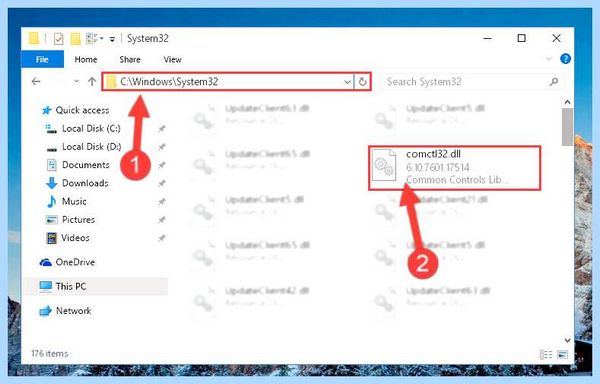Comctl32 dll ошибка windows 7 искать недостающий