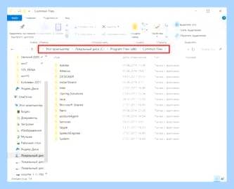 Common files что это (common, files, Program Files, SMART Common) Common files что это