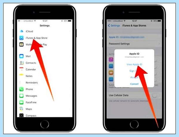 Continue setup on iphone перевод