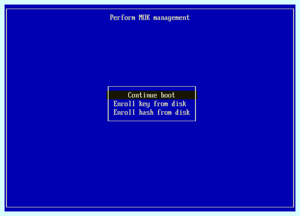 Continue to boot поставил обратно