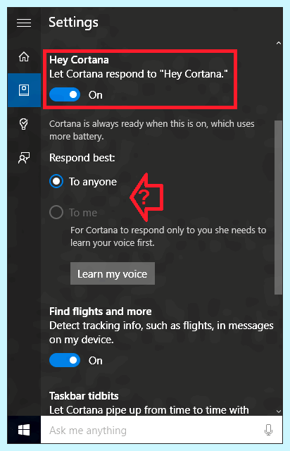 Cortana работает на русском