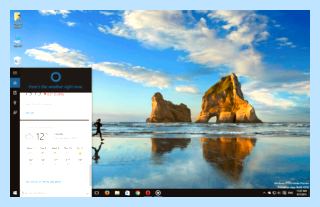 Cortana работает на русском
