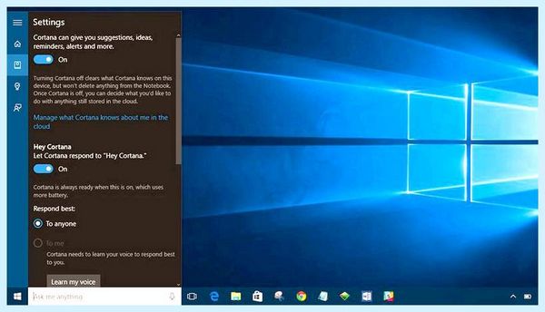 Cortana windows 10 что это как отключить несколько кликов