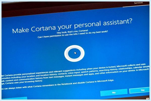 Cortana windows 10 russia