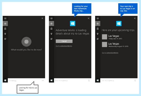 Cortana windows 10