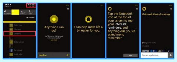 Cortana windows 10