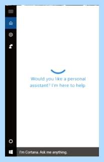 Cortana windows 10