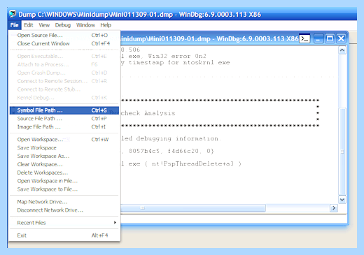 Crash dump memory