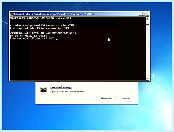 C windows repair Вставьте компакт-диск Windows