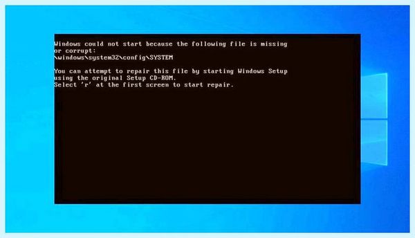C windows system32 config components windows system32