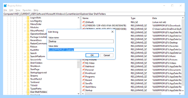 C windows system32 config desktop