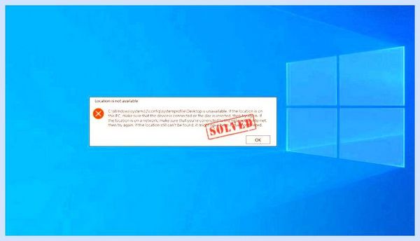 C windows system32 config desktop для устранения