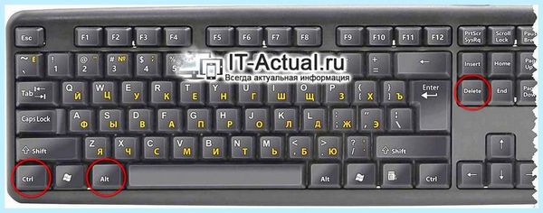 Ctrl alt del при загрузке (ctrl, переть, загрузка, CTRL DELETE, восстановления системы) Ctrl alt del при загрузке