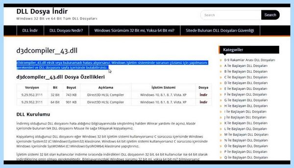 D3dcompiler 43 dll скачать        
   First
