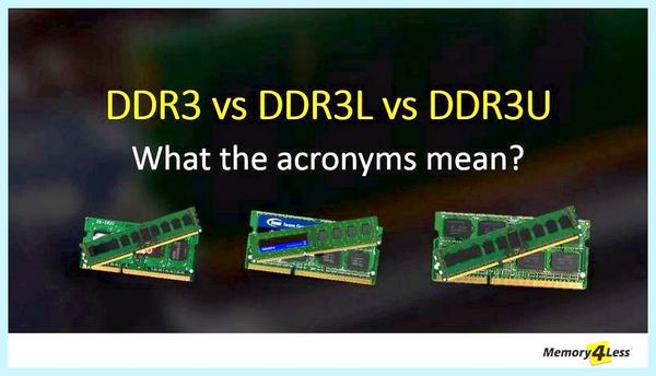 Ddr3 и ddr3l то она выглядит короче настольного