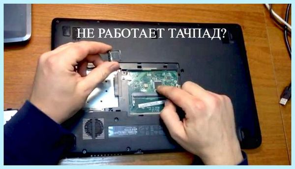 Acer e5 не работает тачпад