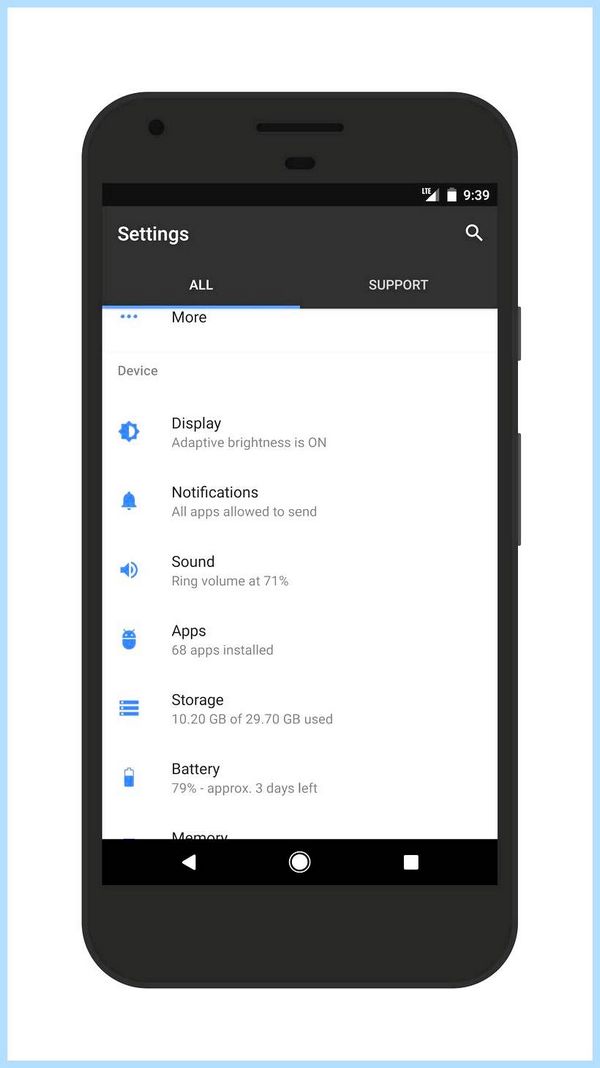 App settings что это