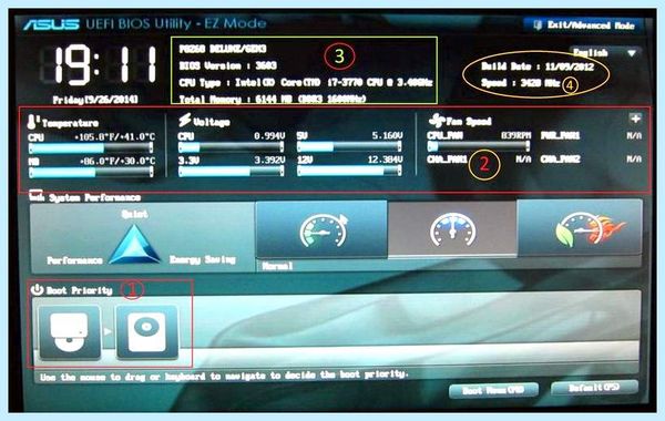 Asus uefi bios