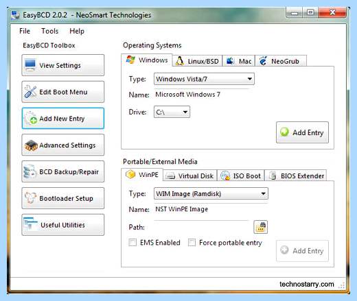 Bootloader windows 7