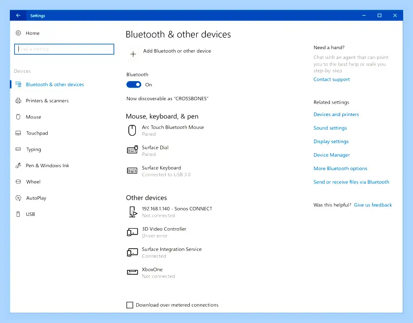 Device setup что это